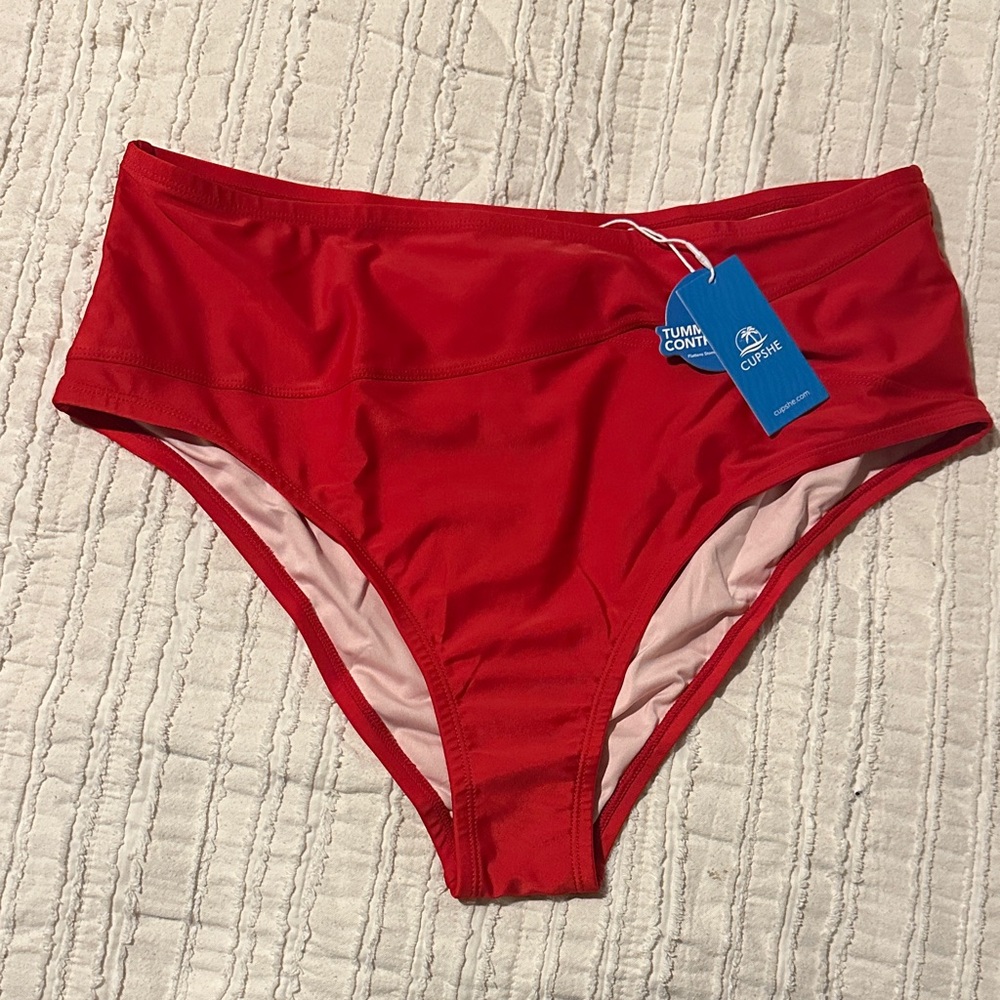 NWT Cupshe Red Bikini Set - Picture 4 of 8